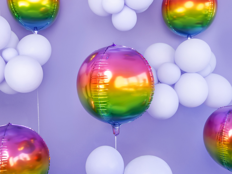 Balony Strong 23cm, Pastel Light Lilac (1 op. / 100 szt.) - obrazek 4