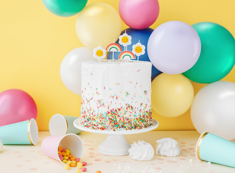 Balony Eco 26cm pastelowe, biały (1 op. / 100 szt.) - obrazek 6