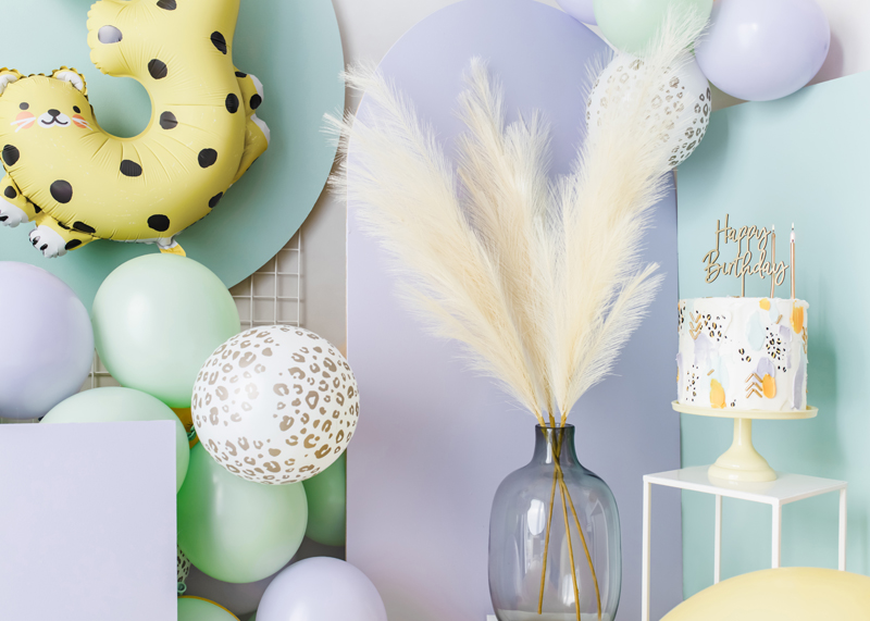 Balony 30cm, Pastel Kiwi Cream (1 op. / 100 szt.) - obrazek 5