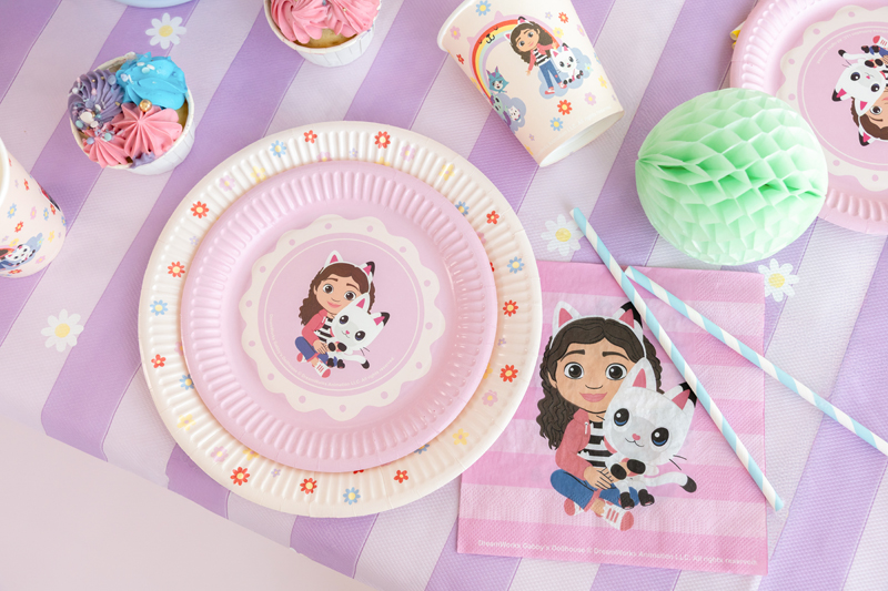 Talerzyki Koci Domek Gabi, mix, 18 cm (1 op. / 6 szt.) - obrazek 5