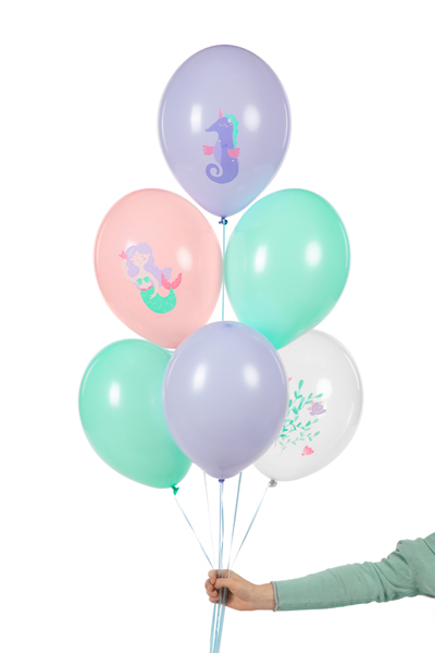 Balony 30 cm, Morski Świat, mix (1 op. / 6 szt.) - obrazek 3