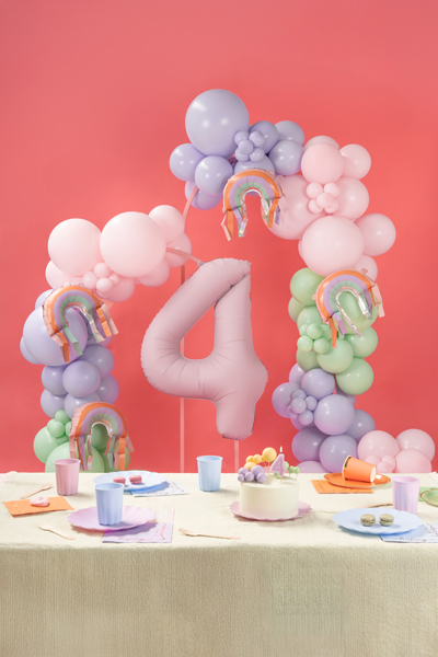Balony Strong 43cm, Pastel Light Lilac (1 op. / 25 szt.) - obrazek 3