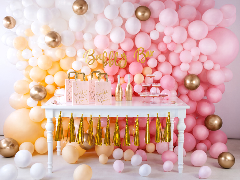 Balony Strong 27cm, Pastel Pure White (1 op. / 100 szt.) - obrazek 6
