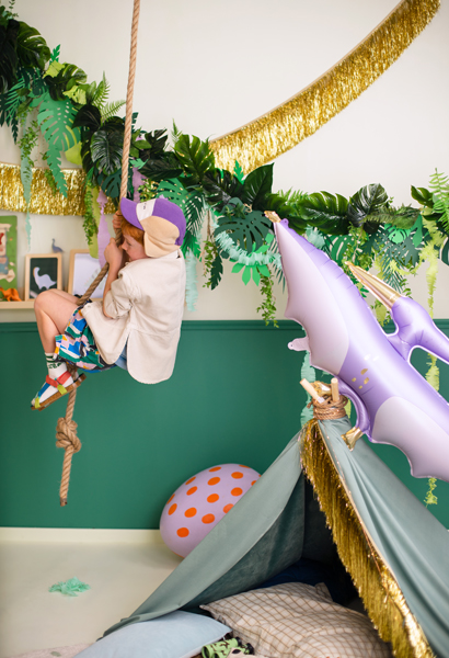 Balon foliowy Pterodaktyl, 120x62 cm, mix - obrazek 5