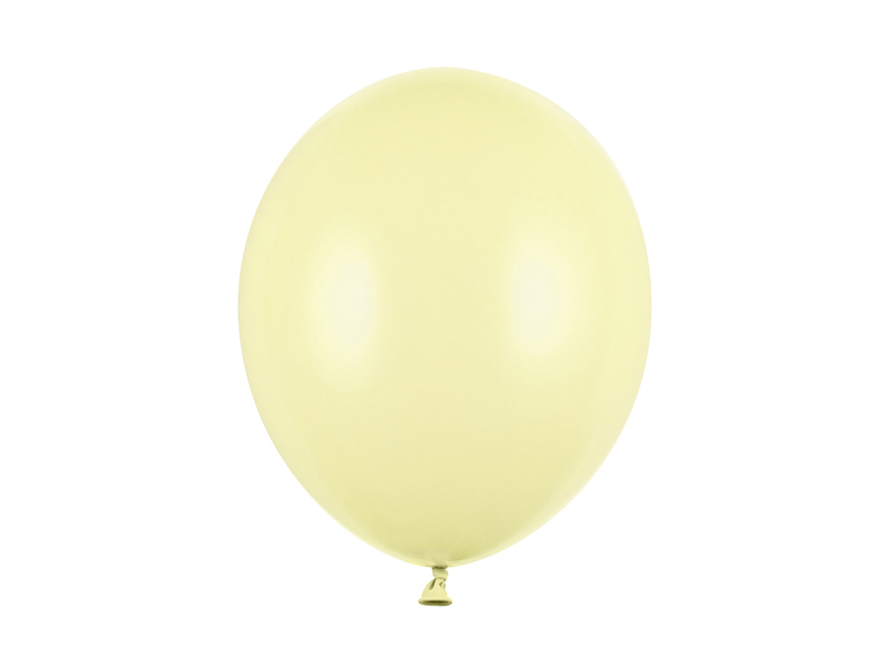 Balony Strong 30cm, Pastel Light Yellow (1 op. / 50 szt.)