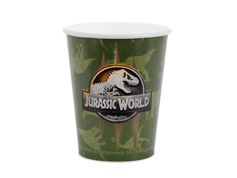 Kubeczki Jurassic World, 250 ml, mix (1 op. / 6 szt.)
