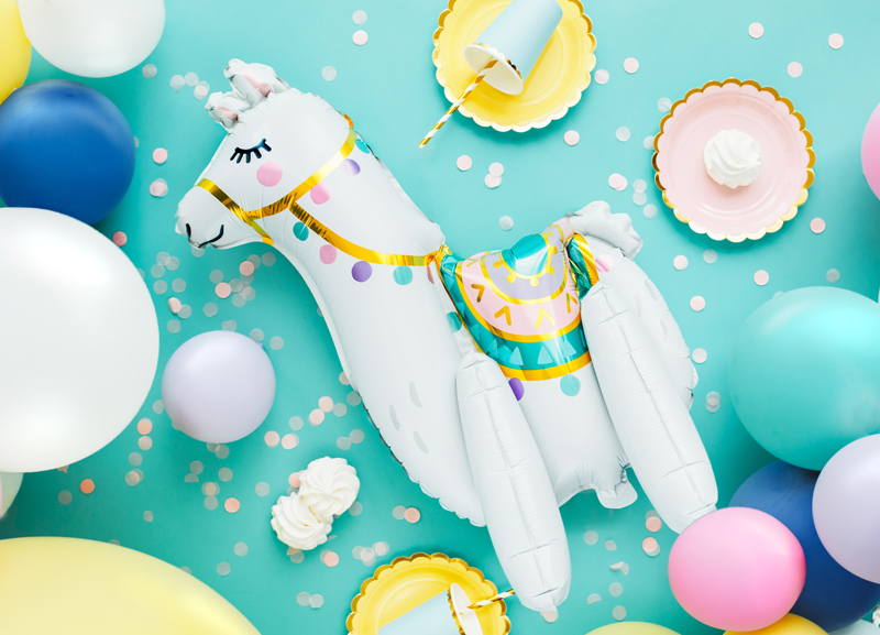 Balony Eco 26cm pastelowe, biały (1 op. / 100 szt.) - obrazek 4