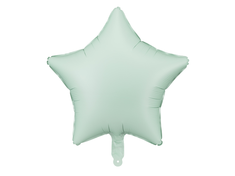 Balon foliowy Gwiazdka, 40cm, zieleń