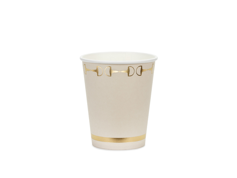 Kubeczki Strzemiona, beż, 220 ml (1 op. / 6 szt.)