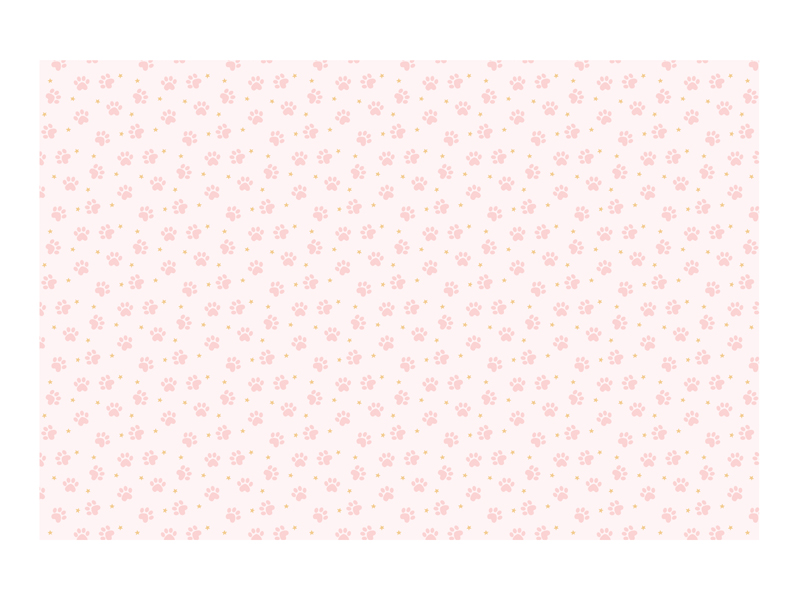 Obrus papierowy Łapki, mix, 180x120 cm