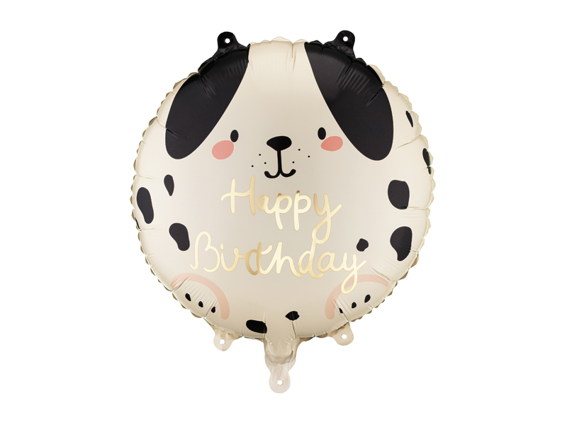 Balon foliowy pastylka ''Happy Birthday'', 35x35 cm, mix