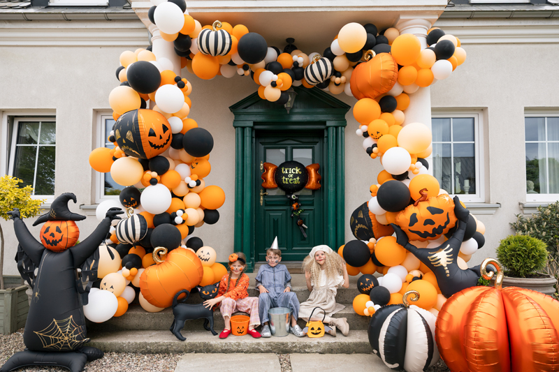 Balon foliowy Trick or treat, 89x129 cm, mix - obrazek 3
