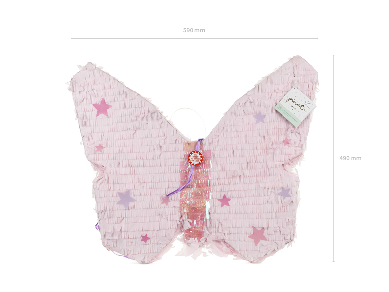 Piniata składana - Motyl, 58x48x10cm - obrazek 3