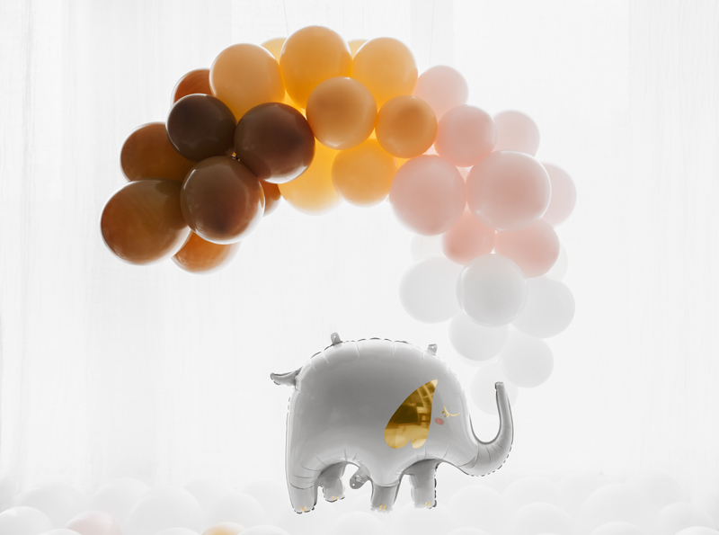 Balony Strong 27cm, Pastel Light Cream (1 op. / 100 szt.) - obrazek 4