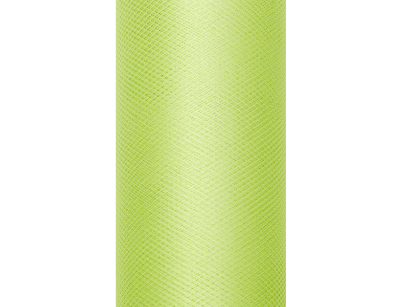 Tiul gładki, j. zieleń, 0,15 x 9m (1 szt. / 9 mb.)