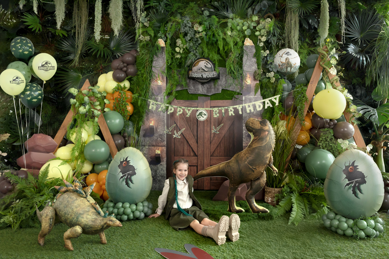 Balon foliowy Jurassic World Jajo Dinozaura, 48x64 cm, mix - obrazek 3