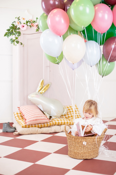 Balony Strong 30 cm, Pastel Prune (1 op. / 100 szt.) - obrazek 3