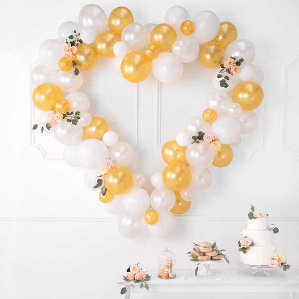 Balony Strong 27cm, Metallic Gold (1 op. / 100 szt.) - obrazek 6