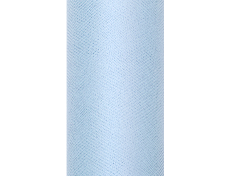 Tiul gładki, błękit, 0,15 x 9m (1 szt. / 9 mb.)
