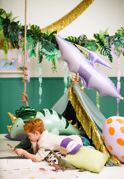 Balon foliowy Pterodaktyl, 120x62 cm, mix - obrazek 2