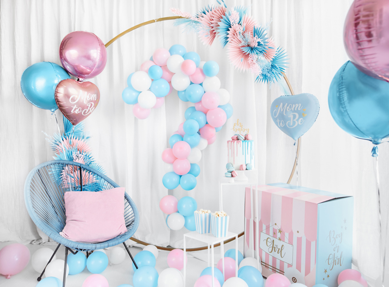 Balony Strong 12cm, Pastel Light Blue (1 op. / 100 szt.) - obrazek 6