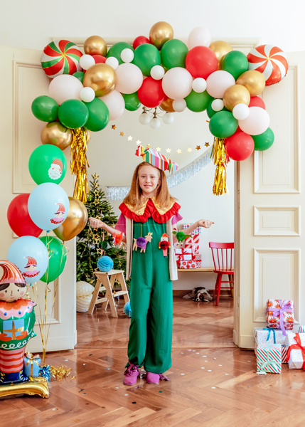 Girlanda balonowa - Cukierki, mix, 170x155 cm - obrazek 7