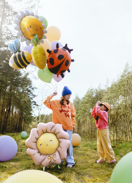 Balon foliowy Biedronka, 85x83 cm, mix - obrazek 3