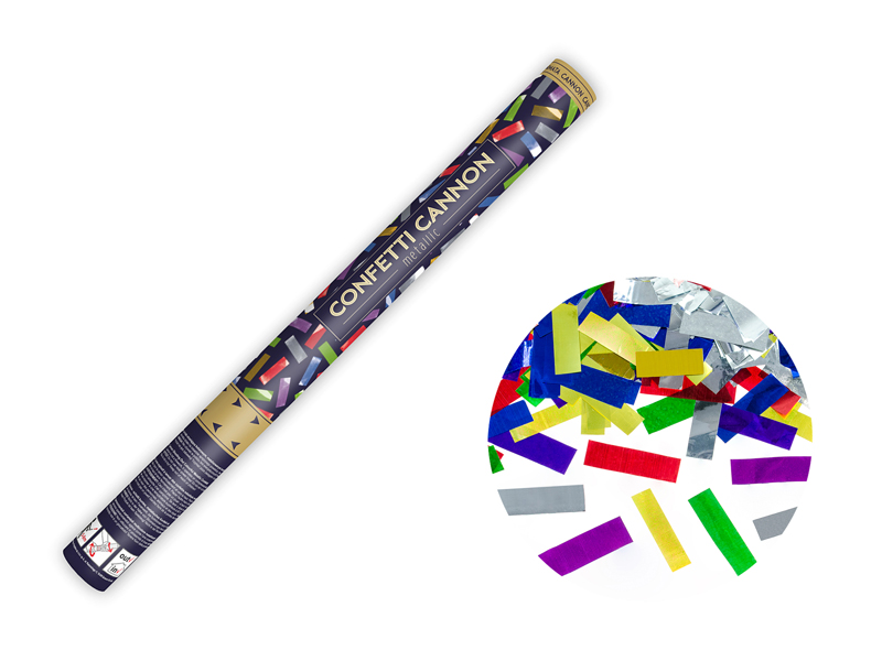Tuba strzelająca konfetti, 60 cm, mix