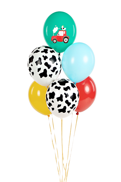 Balony 30 cm, Farma, mix (1 op. / 50 szt.) - obrazek 2