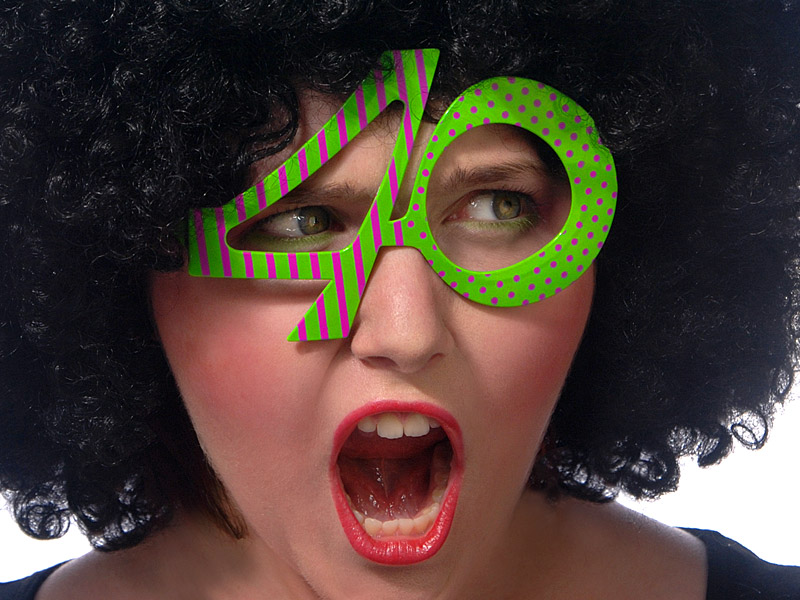 Okulary 40, zielony - obrazek 2