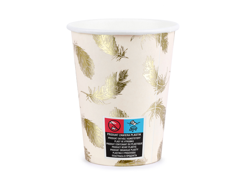 Kubeczki Lovely Swan, 260 ml (1 op. / 6 szt.) - obrazek 2
